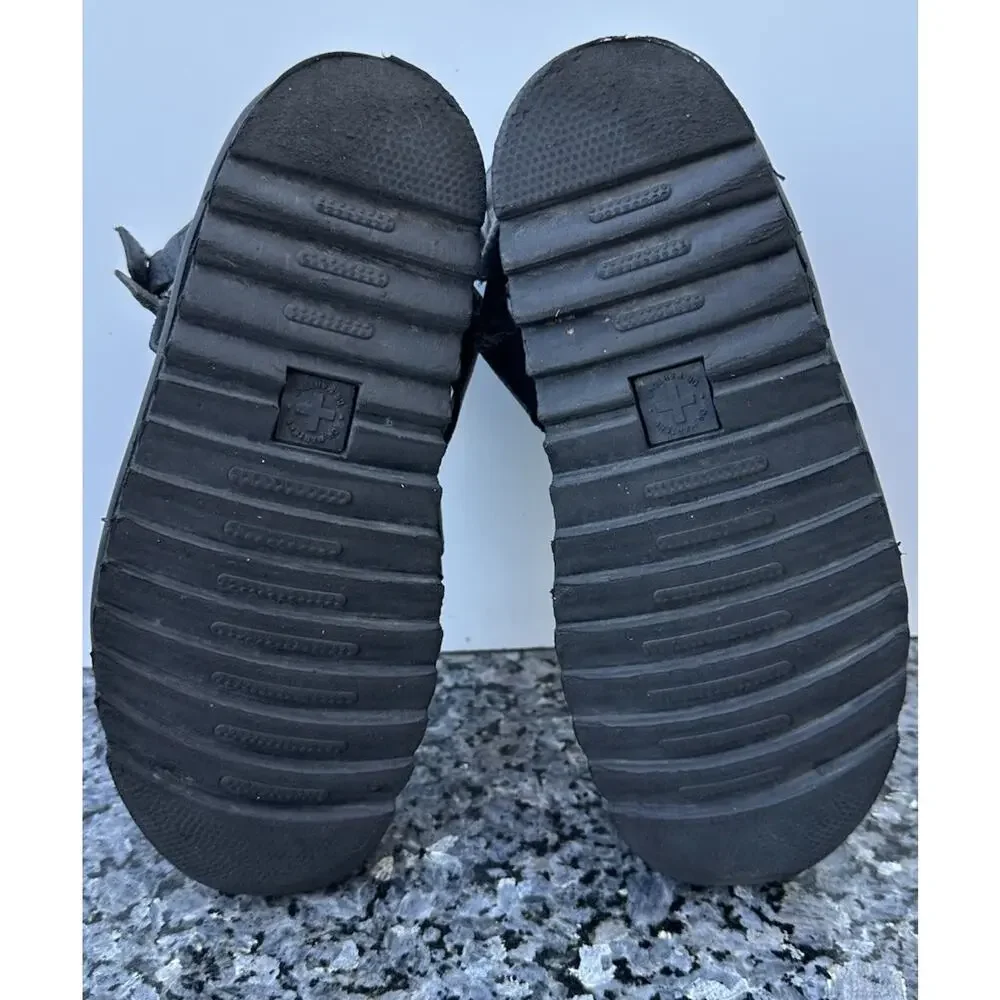 Dr martens OLSON ZIPPED LEATHER STRAP SANDALS size US 9